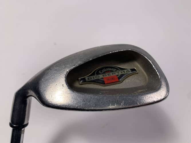 Callaway Big Bertha 2002 Sand Wedge SW Memphis 10 Wedge Steel Mens LH