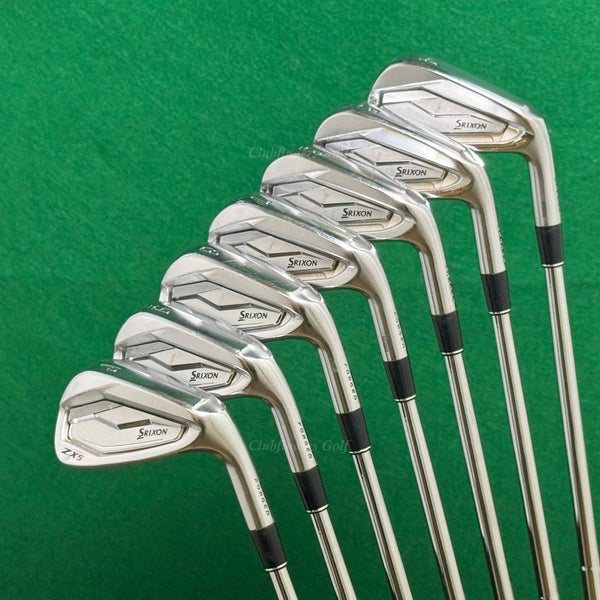 Srixon ZX5 Forged 4-PW Iron Set Dynamic Gold 120 X100 Steel Extra Stiff