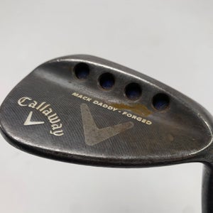 Callaway Mack Daddy Forged Slate Sand Wedge 56* 10 SteelFiber i110 Stiff Mens RH