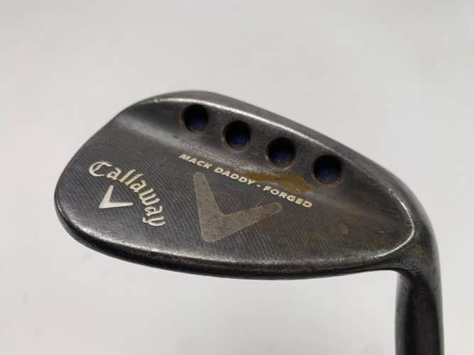 Callaway Mack Daddy Forged Slate Sand Wedge 56* 10 SteelFiber i110 Stiff Mens RH