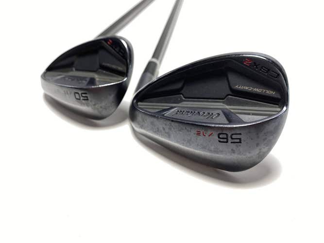 Cleveland CBX 2 Black Satin Wedge Set 50* 11 | 56* 12 Rotex Wedge Mens RH