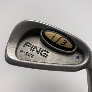 Ping i3 Oversize Single 6 Iron Blue Dot 1* Up Regular Steel Mens RH