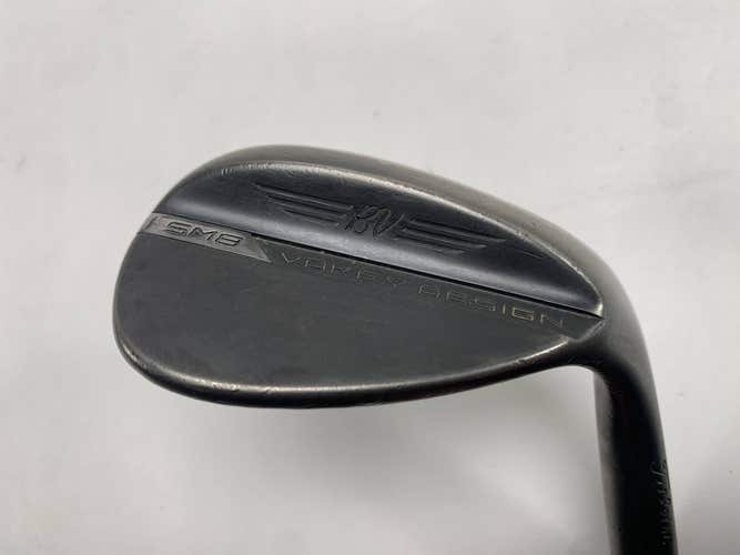 Titleist Vokey SM8 Jet Black Lob Wedge LW 60* 10 S-Grind Wedge Steel Mens RH