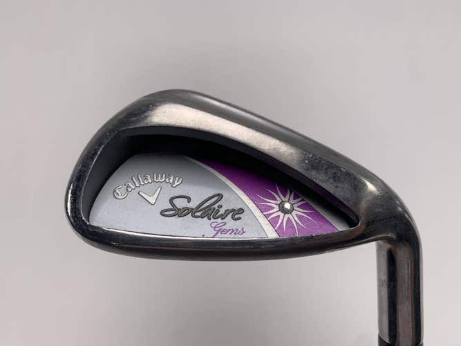 Callaway Solaire Gems Pitching Wedge PW 45g Ladies Graphite Womens RH