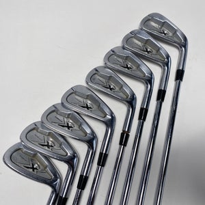 Callaway X Forged 2013 Iron Set 3-PW Dynalite Gold SL S300 Stiff Steel Mens RH