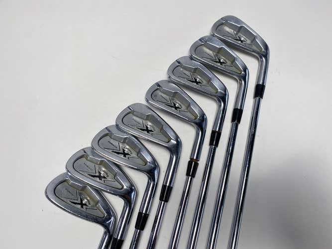 Callaway X Forged 2013 Iron Set 3-PW Dynalite Gold SL S300 Stiff Steel Mens RH