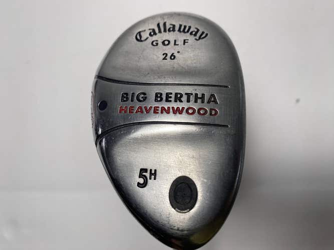Callaway Big Bertha Heavenwood 5 Hybrid 26* Accra T50 M3 Regular RH
