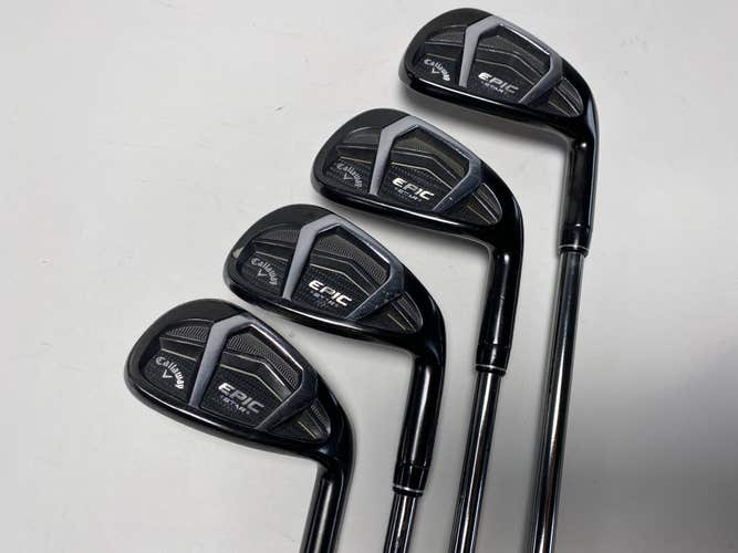 Callaway EPIC Star Iron Set 7-PW Mitsubishi Grand Bassara Regular Graphite RH