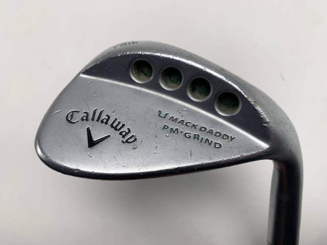 Callaway Mack Daddy PM Grind Lob Wedge LW 58* 10 KBS Tour-V Wedge Steel Mens RH