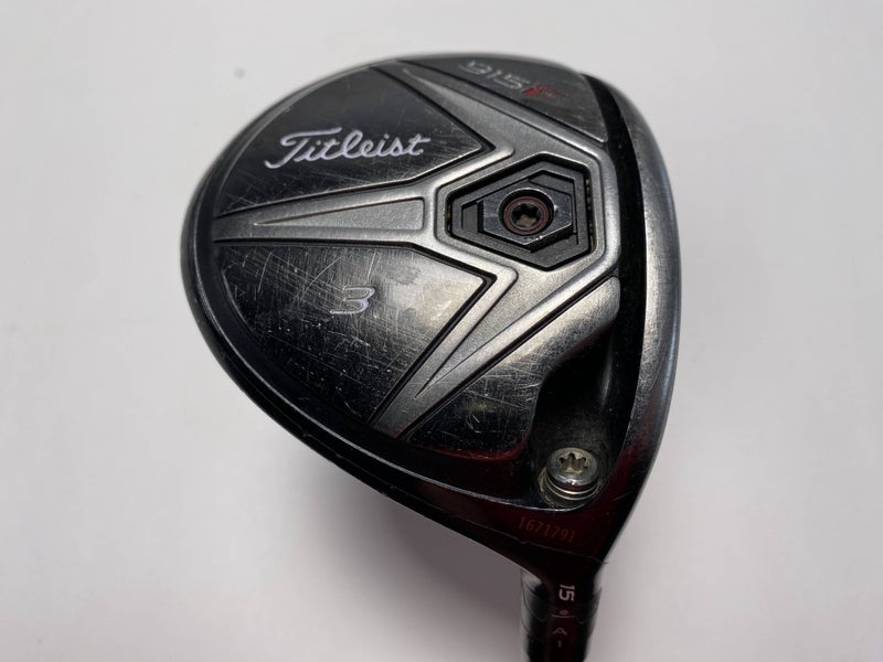 Titleist 915 F 3 Fairway Wood 15* Diamana S+70x5ct 70g Stiff Graphite Mens RH