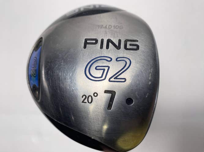 Ping G2 7 Fairway Wood 20* TFC100 Soft Regular Senior Graphite Mens RH