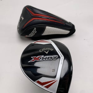 Callaway X Hot 19 3 Fairway Wood 15* Project X PXv Regular Graphite Mens RH HC