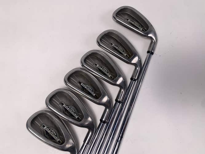 Callaway X-12 Pro Series Iron Set 4-9 Stiff Steel Mens RH