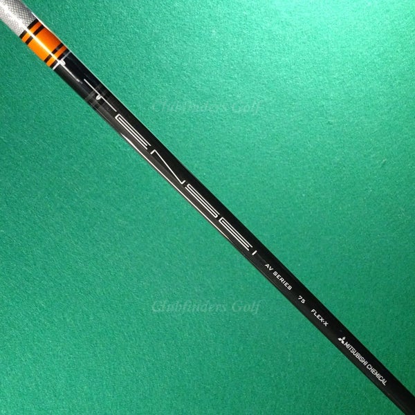 Mitsubishi Tensei AV Raw Orange 75 Extra Stiff 42" Wood Shaft w/ TaylorMade Tip