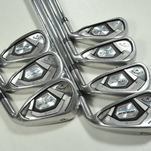 Callaway Rogue 4-PW Iron Set Regular Flex Right XP 95 ST15 R300 Steel  # 200008