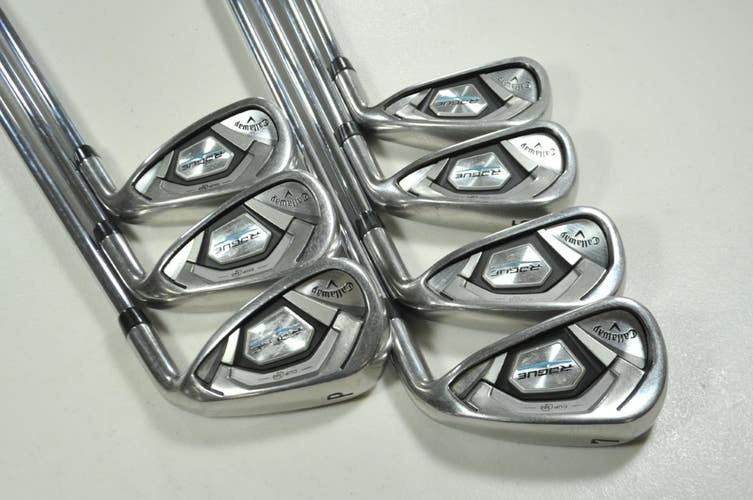 Callaway Rogue 4-PW Iron Set Regular Flex Right XP 95 ST15 R300 Steel  # 200008
