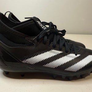 Size 5Y Youth Adidas Adizero Impact. 2  Football Cleats  Black White