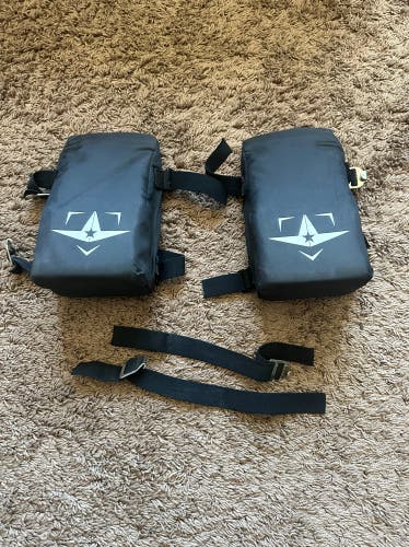 All-Star Adult Catcher's Knee Savers Black Used