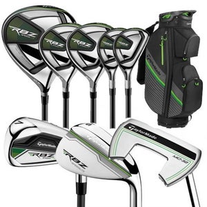 TaylorMade RBZ Speedlite Complete Package 13-Piece Set Steel Regular Flex NEW!