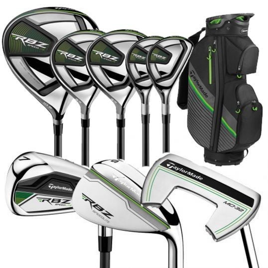 TaylorMade RBZ Speedlite Complete Package 13-Piece Set Steel Regular Flex NEW!