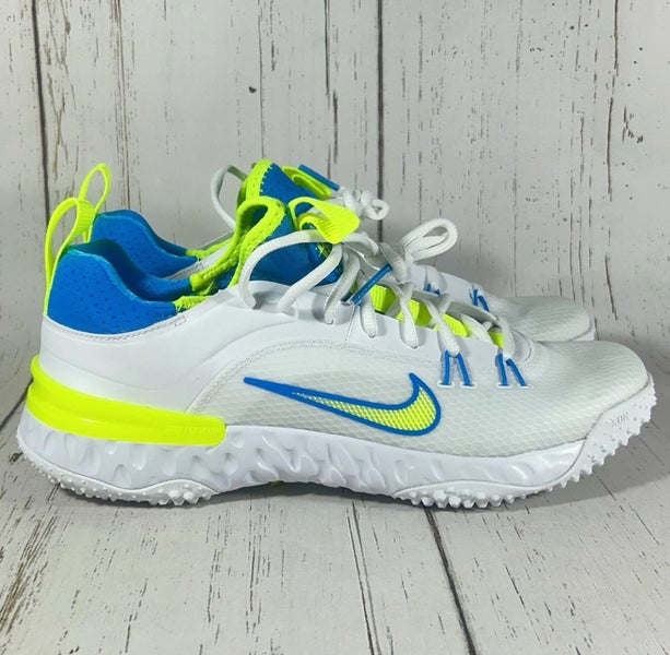 Nike Huarache 9 Elite TF LAX SE Lacrosse Shoes Turf Cleats Mens 7 FV6148-100