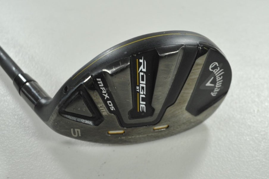 Callaway Rogue ST MAX OS Lite #5 Hybrid Senior Flex RH Cypher Graphite # 200071