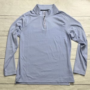 Nike Golf Dri-Fit ADV Vapor 1/4 Zip Pullover Top Mens Small Purple DH0982-569