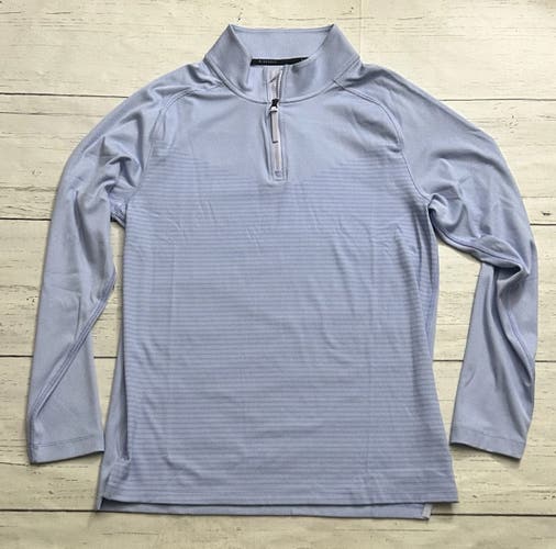 Nike Golf Dri-Fit ADV Vapor 1/4 Zip Pullover Top Mens Small Purple DH0982-569