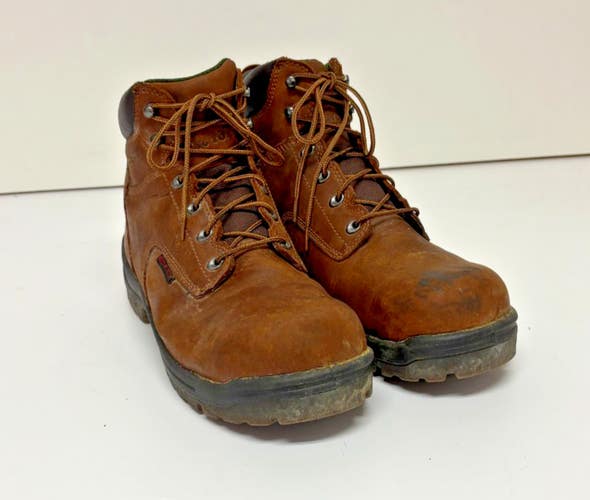 Red Wing King Toe 2235 6" Brown Leather Steel Toe Work Boots US 12 EU 46 GREAT