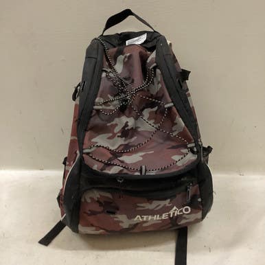 Used Atec ATHLETIC BB BAG BB/SB Player Backpack Brown 11725-S000489021
