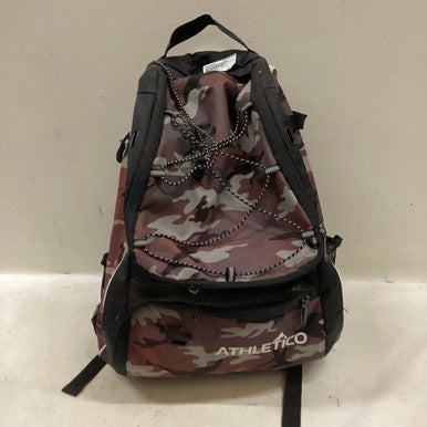 Used Atec ATHLETIC BB BAG BB/SB Player Backpack Brown 11725-S000489021