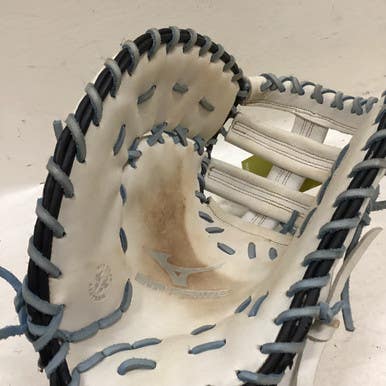 Used Mizuno MVP PRIME GXF 50FPW BB/SB First Base LH Throw White 13" 11725-S000489007
