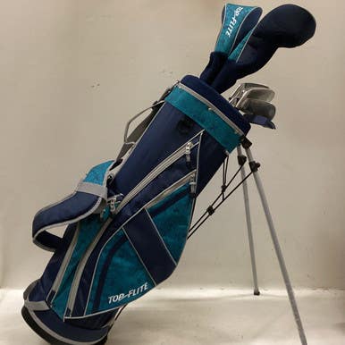 Used Top Flite STAINLESS LADIES Womens Package Set RH Teal 10 Piece 11725-S000488973