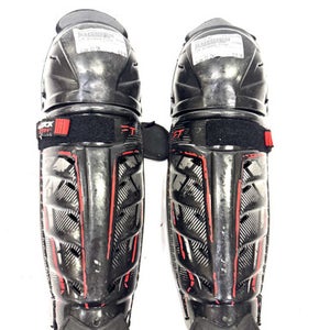 Used CCM JETSPEED FT370 Junior Shin Guards Black 11" 11860-S000294794