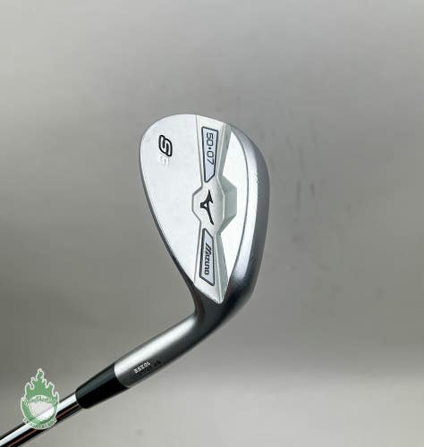 Right Handed Mizuno S5 White Satin Wedge 50*-07 1150GH Stiff Flex Steel Golf