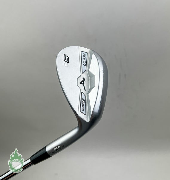 Right Handed Mizuno S5 White Satin Wedge 50*-07 1150GH Stiff Flex Steel Golf