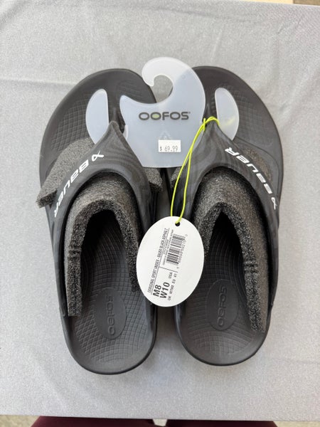 OOFOS x Bauer Sandals (M8/W10)