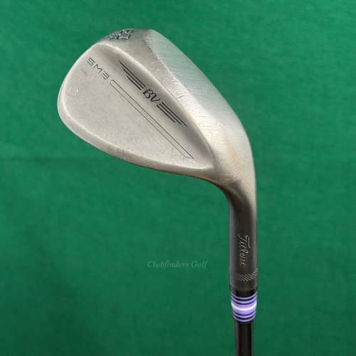 Titleist Vokey SM9 Jet Black 60-8M 60 Lob Wedge DGTI S400 Black Steel Stiff