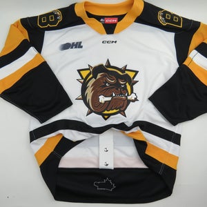 CCM Hamilton Bulldogs OHL CHL Authentic Hockey Game Jersey 56 Pro Stock Sample