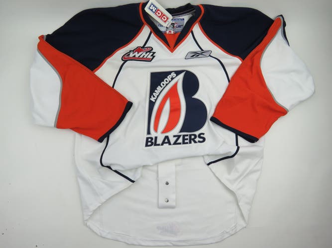RBK Kamloops Blazers WHL CHL Team Issued Authentic Pro Stock Hockey Jersey 56