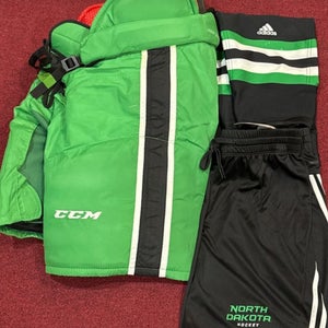 UND hockey pants and socks (shorts not included)