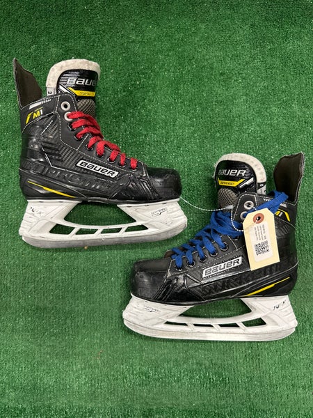 Junior Bauer Supreme M1 Hockey Skates Regular Width Size 3 (Used)