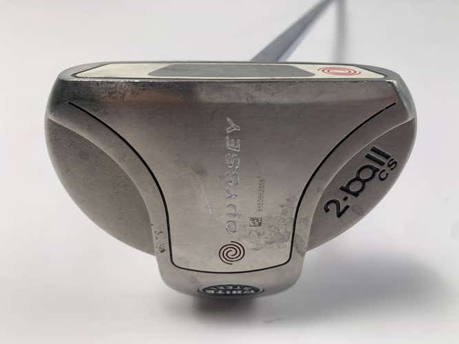 Odyssey White Steel 2-Ball Putter 35.5" Mens RH