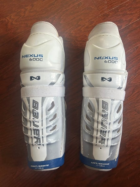 Junior Bauer Nexus 6000 11" Shin Pads  (Used)
