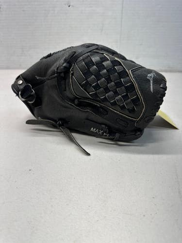 Used Mizuno GPP1075Y1 BB/SB Glove RH Throw Black 10 3/4" 11835-S000196877