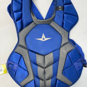 Used All Star CPCC40PRO Catchers Chest Protector Navy Blue Adult 11835-S000196868