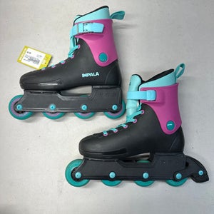 Used IMPALA ROLLERBLADES SZ 8 WOMENS Senior Rec Fitness Skates Black Senior 8 11835-S000196853