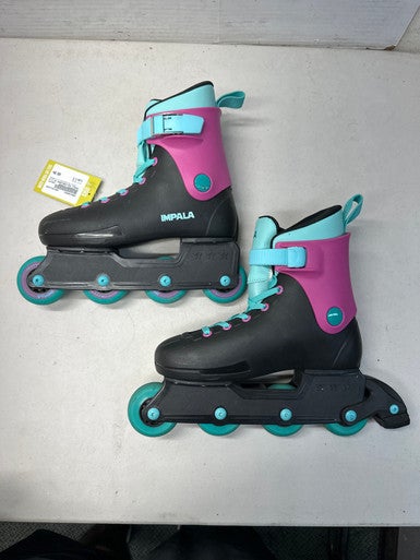 Used IMPALA ROLLERBLADES SZ 8 WOMENS Senior Rec Fitness Skates Black Senior 8 11835-S000196853