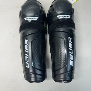 Used Bauer X Junior Shin Guards Black 11" 11835-S000196848