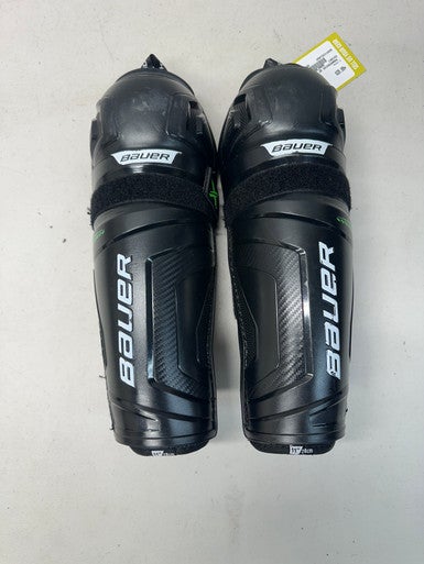 Used Bauer X Junior Shin Guards Black 11" 11835-S000196848